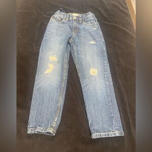 Levi’s Regular Taper Distressed Casual Jeans Kids Boy’s Size 6 Regular